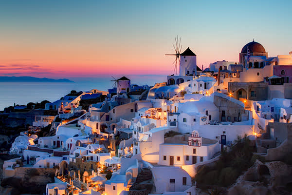 Santorini, Greece Sunset