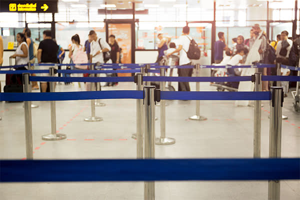 Airport Security Line