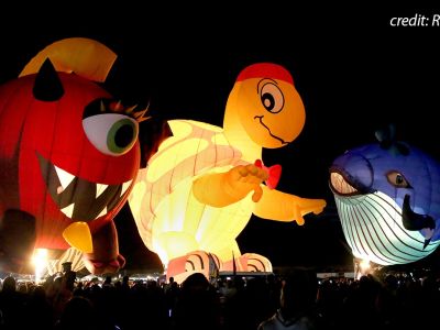 Burn Baby Burn! Albuquerque’s Balloon Glow