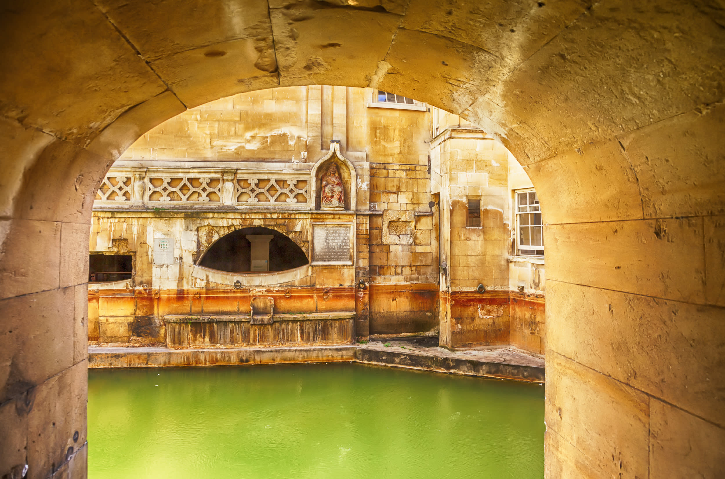 Roman terms in Bath historical complex