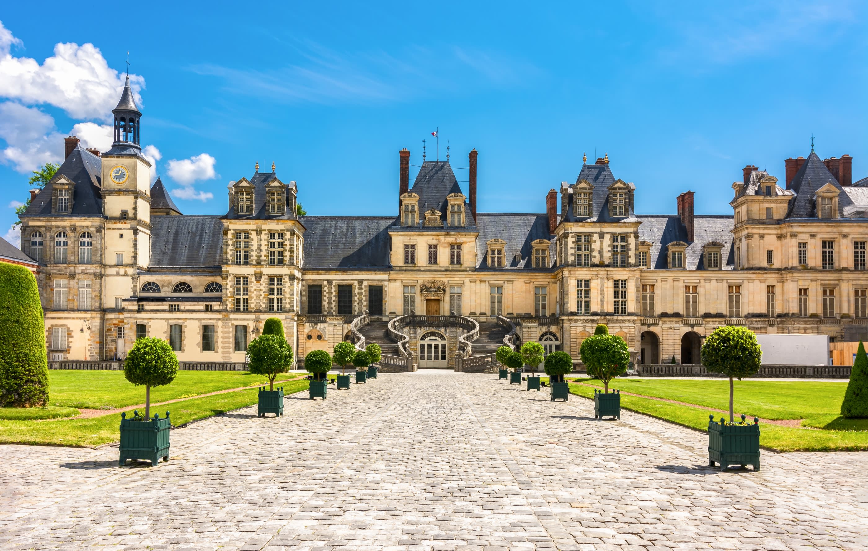 Chateau-de-Fontainebleau-in-France