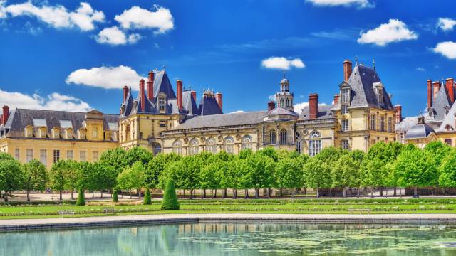 Château Fontainebleau in Paris, France