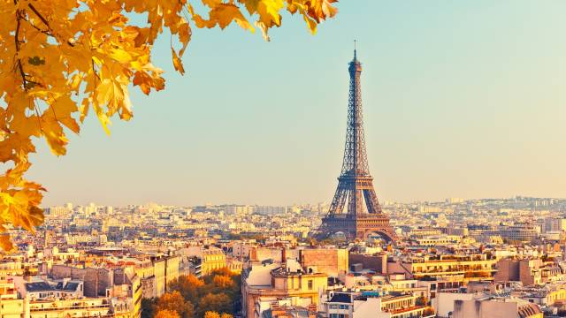 The Eiffel Tower in Paris, France