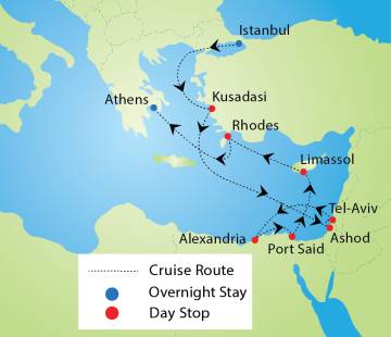 Mediterranean Greece & Turkey Cruise