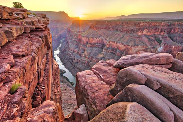 Sunset at the Grand Canyon