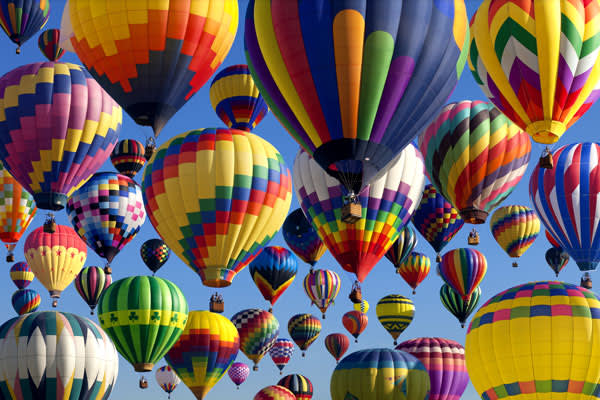 Hot Air Balloon Mass Ascension