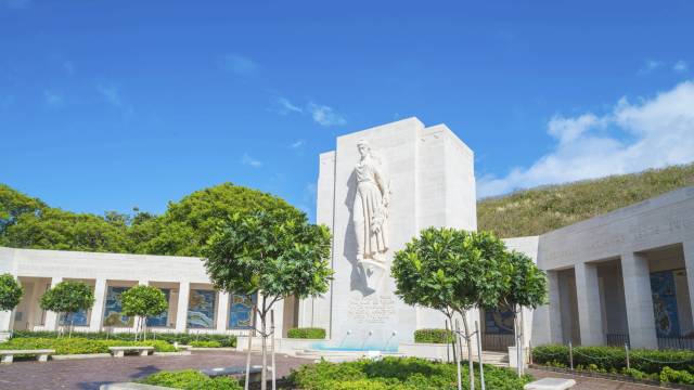 Punchbowl Cemetery, Honolulu, Hawaii