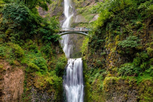 Portland-OR-Multnomah Falls