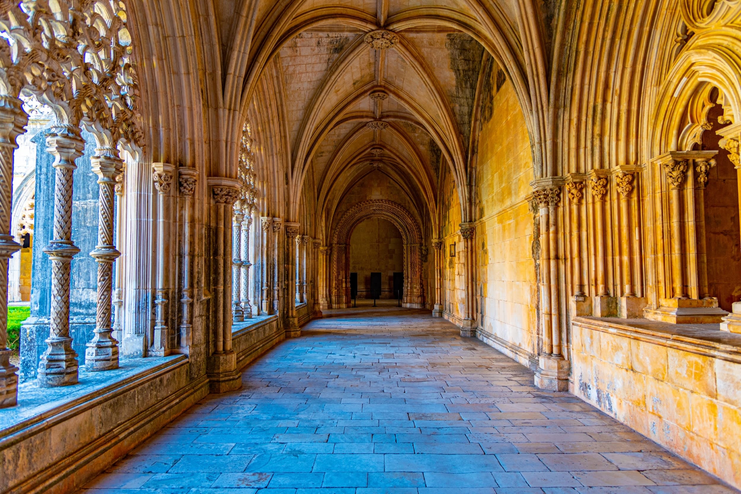 Batalha Monastery Courtyard, Portugal