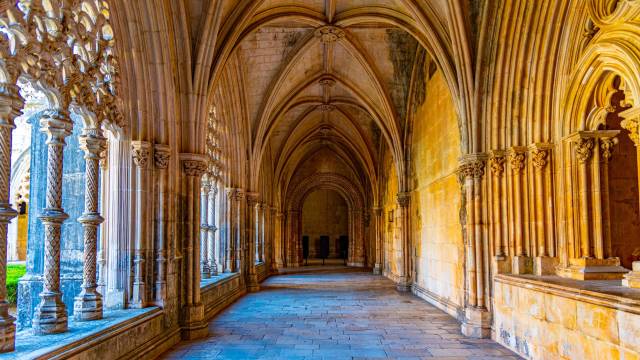 Batalha Monastery Courtyard, Portugal