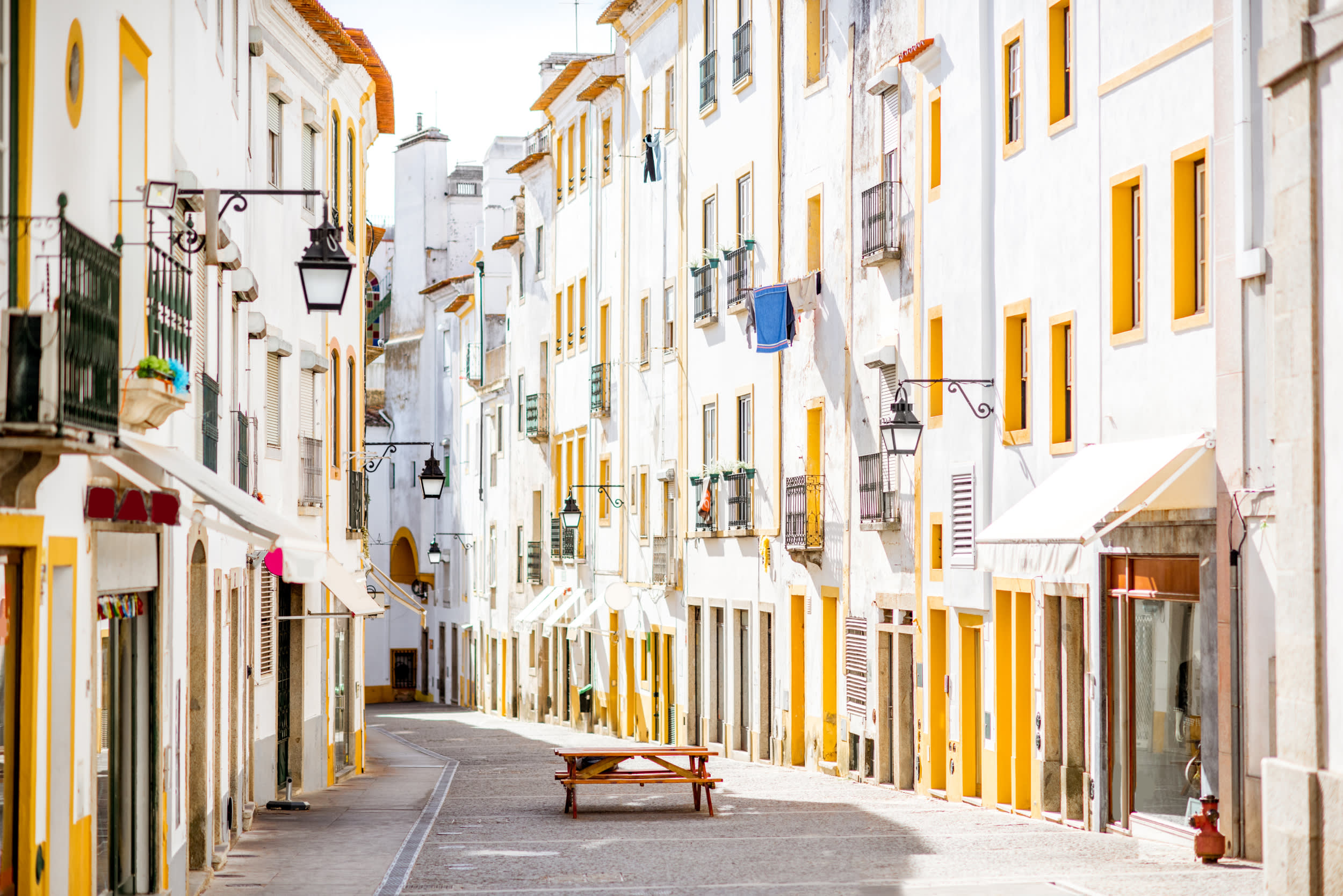 Street in Evora, Portugal