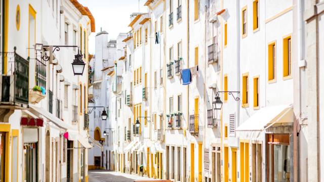 Street in Evora, Portugal