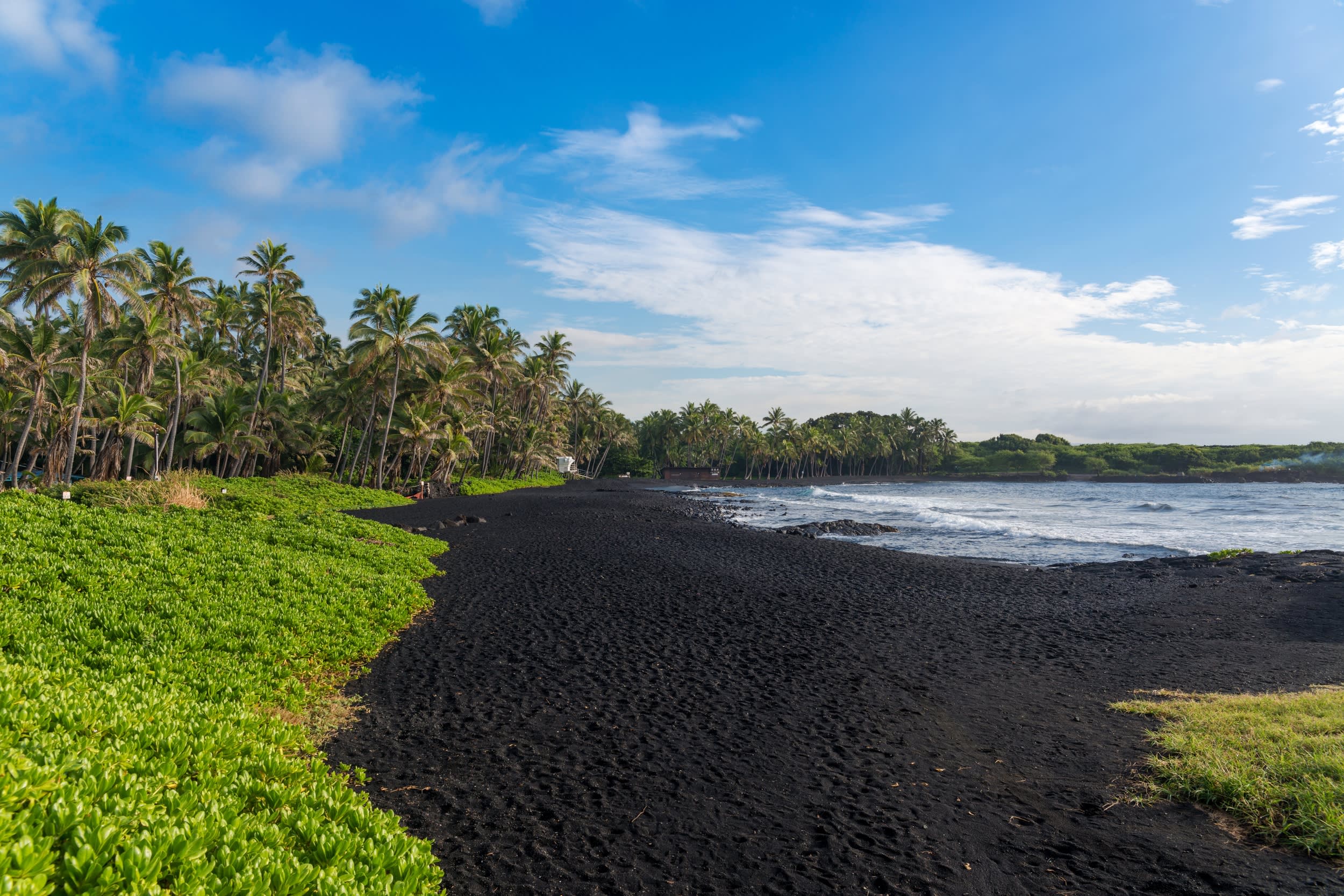 Punaluu Black Sea Beach