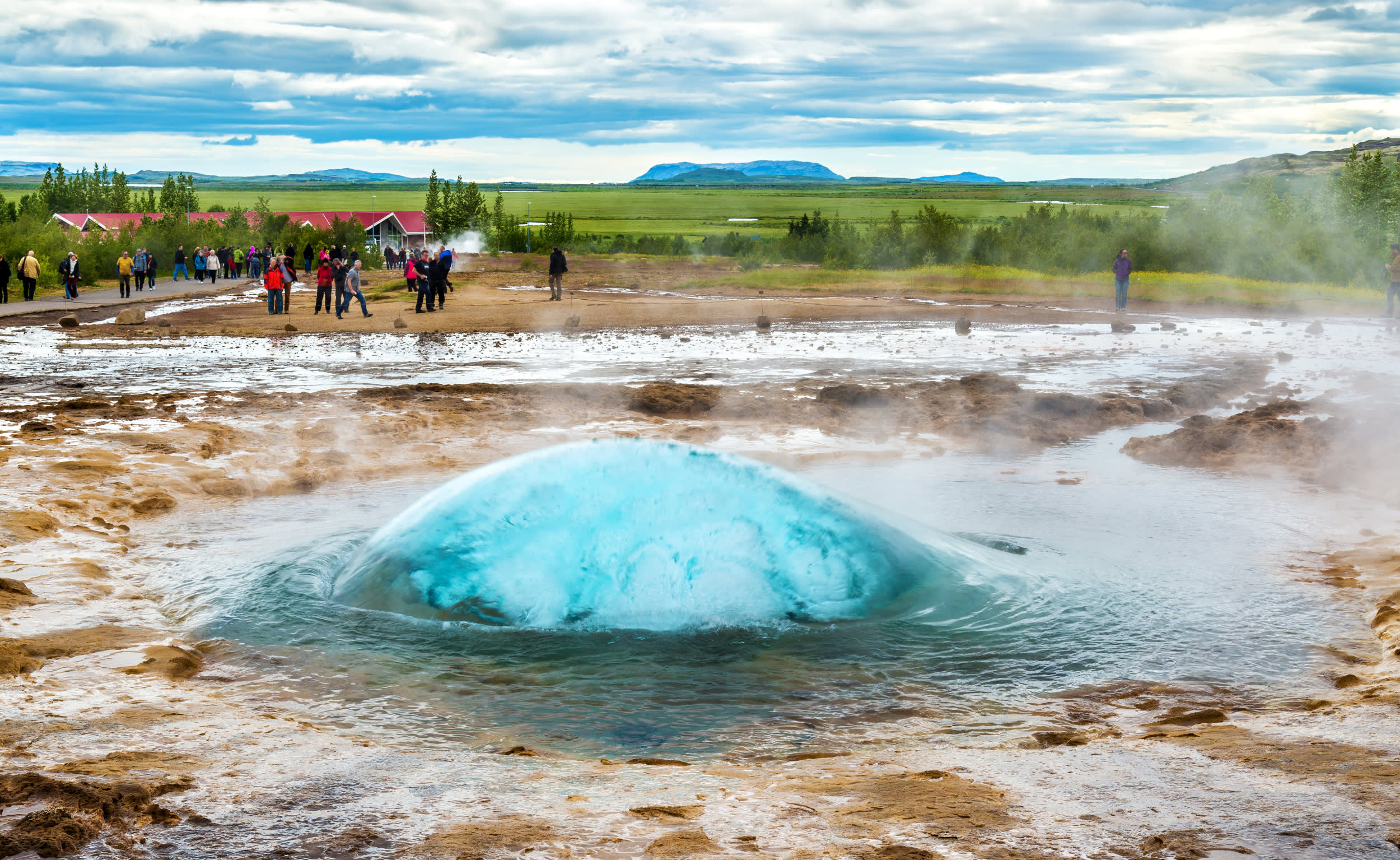 Strokkur Geyser in Iceland