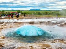 Strokkur Geyser in Iceland