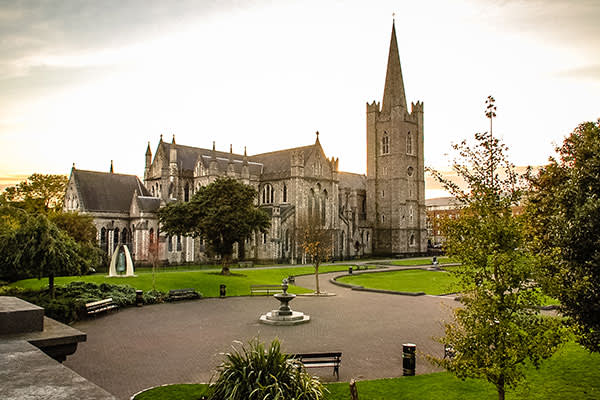 St. Patricks' Cathedral in Dublin Ireland