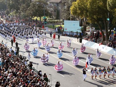 Rose Parade escorted tours