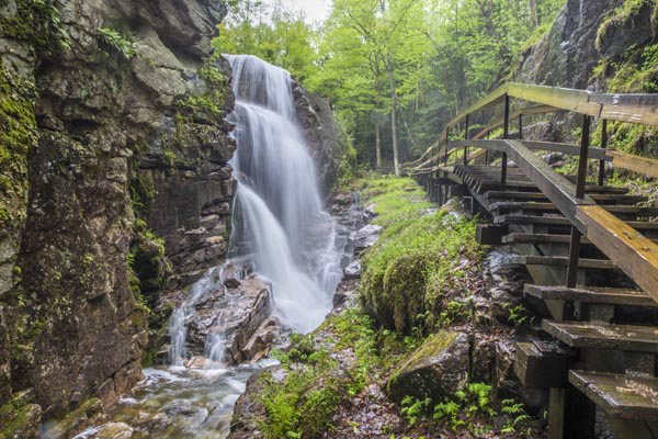 Flume Gorge Avalanche Falls